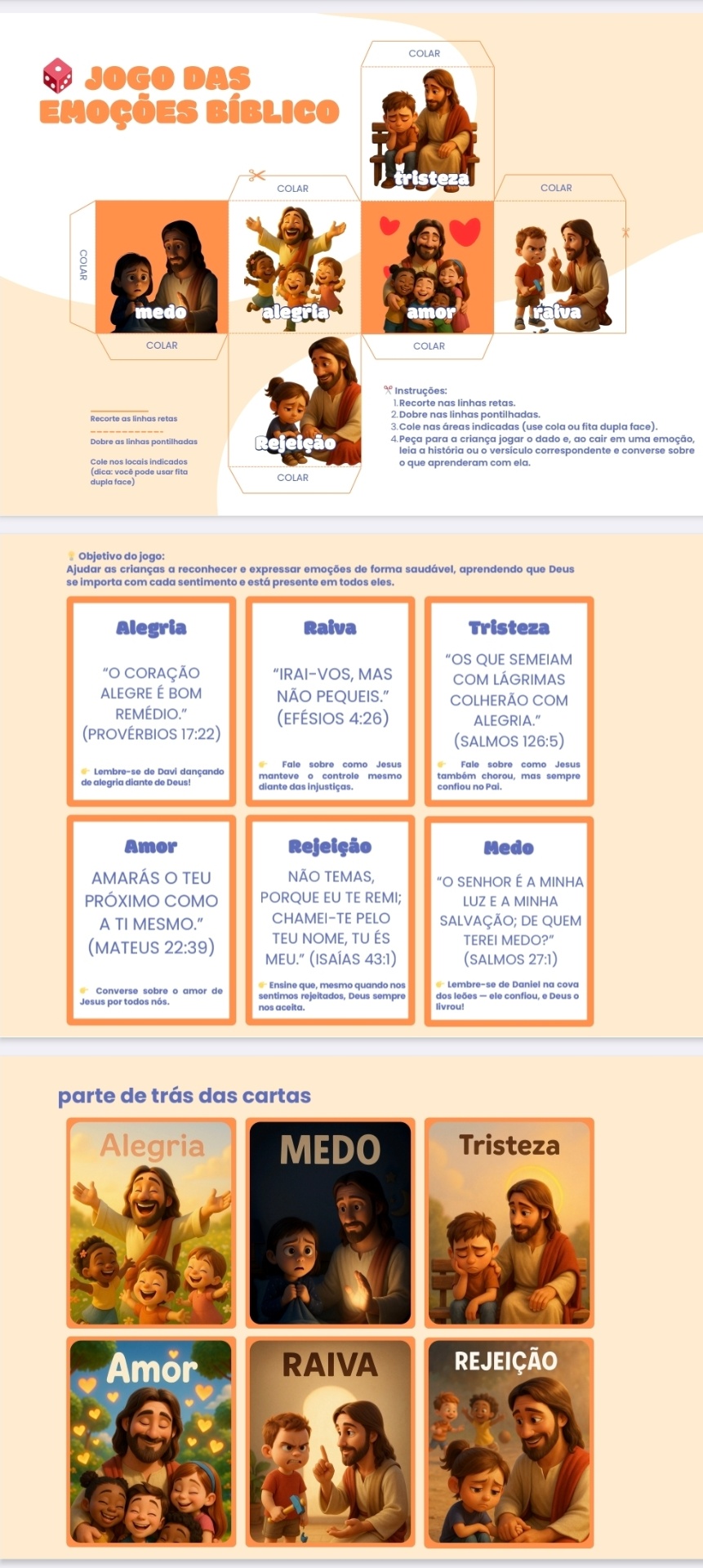 Jogo das Emoções Bíblico